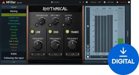 Software de studio Plug-In Efect MELDA MFilter (Produs digital) - 1