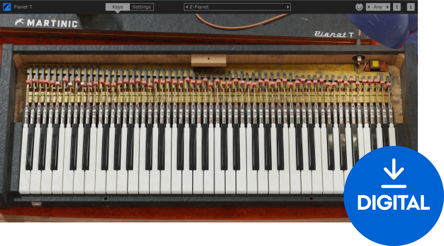 VST Instrument Martinic Pianet T (Produkt cyfrowy)