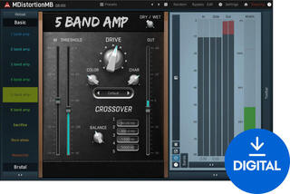 Studio-Effekt-Plugin MELDA MDistortionMB (Digitales Produkt)