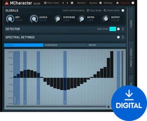 Studiový softwarový Plug-In efekt MELDA MCharacter (Digitální produkt)