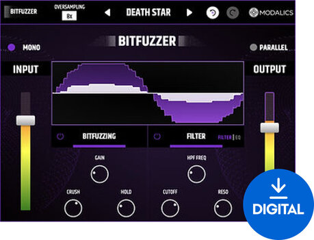 Software Plug-In FX-processor Modalics BitFuzzer (Digitalt produkt) - 1