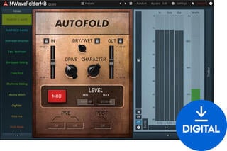 Studiový softwarový Plug-In efekt MELDA MWaveFolderMB (Digitální produkt)
