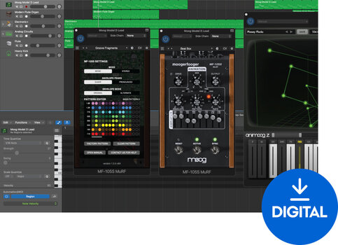 Studio-Effekt-Plugin MOOG MoogerFooger Software MF-105S MuRF (Digitales Produkt) - 1