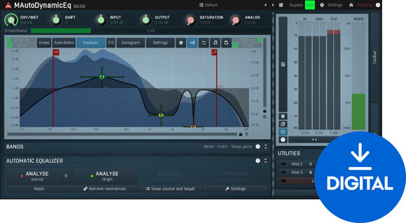 Virtuális effekt MELDA MAutoDynamicEq (Digitális termék) - 1