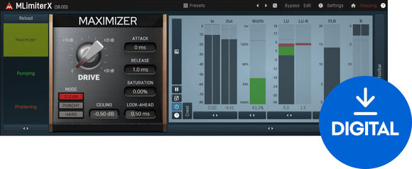 Software Plug-In FX Processor MELDA MLimiterX (Digital product) - 1