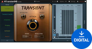 Studiový softwarový Plug-In efekt MELDA MTransientMB (Digitální produkt)