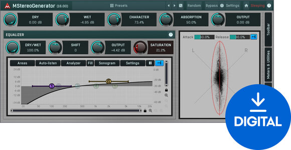 Oprogramowanie studyjne Plug-In efekt MELDA MStereoGenerator (Produkt cyfrowy) - 1