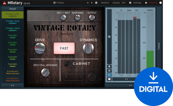 Studio-Effekt-Plugin MELDA MRotary (Digitales Produkt) - 1