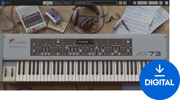VST Instrument Martinic AX73 (Digitaal product) - 1