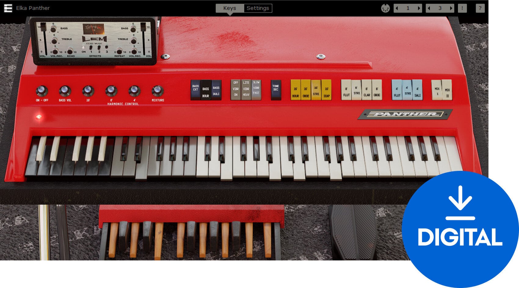 VST Instrument Martinic Elka Panther (Digital product)