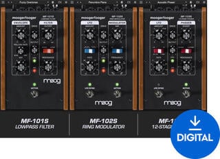 Tonstudio-Software Plug-In Effekt MOOG MoogerFooger Software - Complete Bundle (Digitales Produkt)