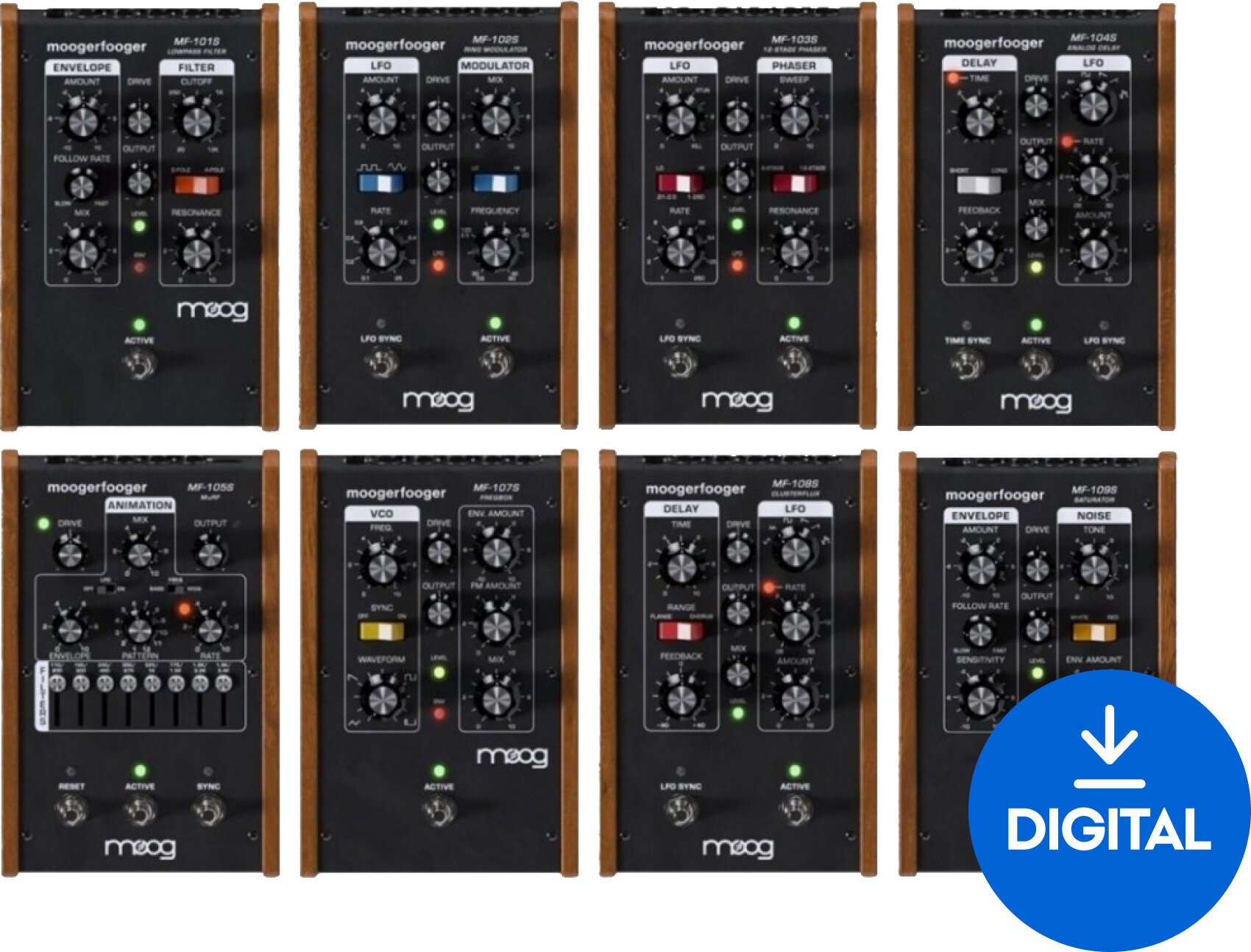 Virtuális effekt MOOG MoogerFooger Software You Pick 2 Custom Bundle (Digitális termék)