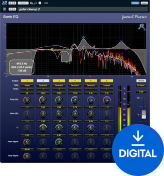 Studio software plug-in effect Metric Halo MH Sonic EQ v4 (Digitaal product) - 1