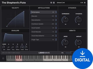 Софтуер за студио VST Instrument LibreWave The Shepherd's Flute (Дигитален продукт)