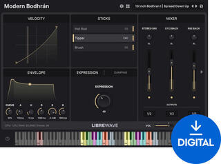 Tonstudio-Software VST-Instrument LibreWave Modern Bodhrán (Digitales Produkt)