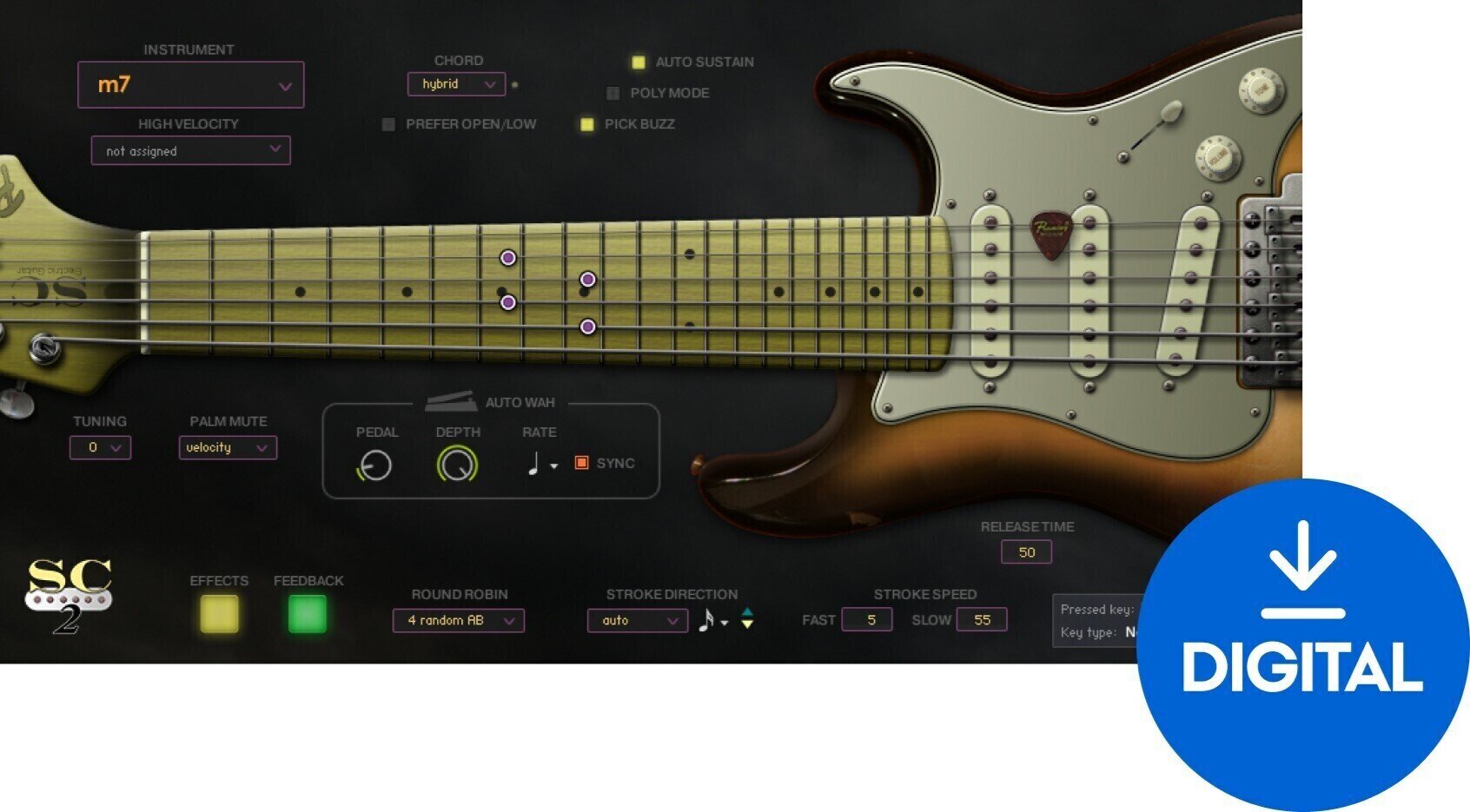 VST Instrument Prominy SC Electric Guitar 2 (Digitalni proizvod)
