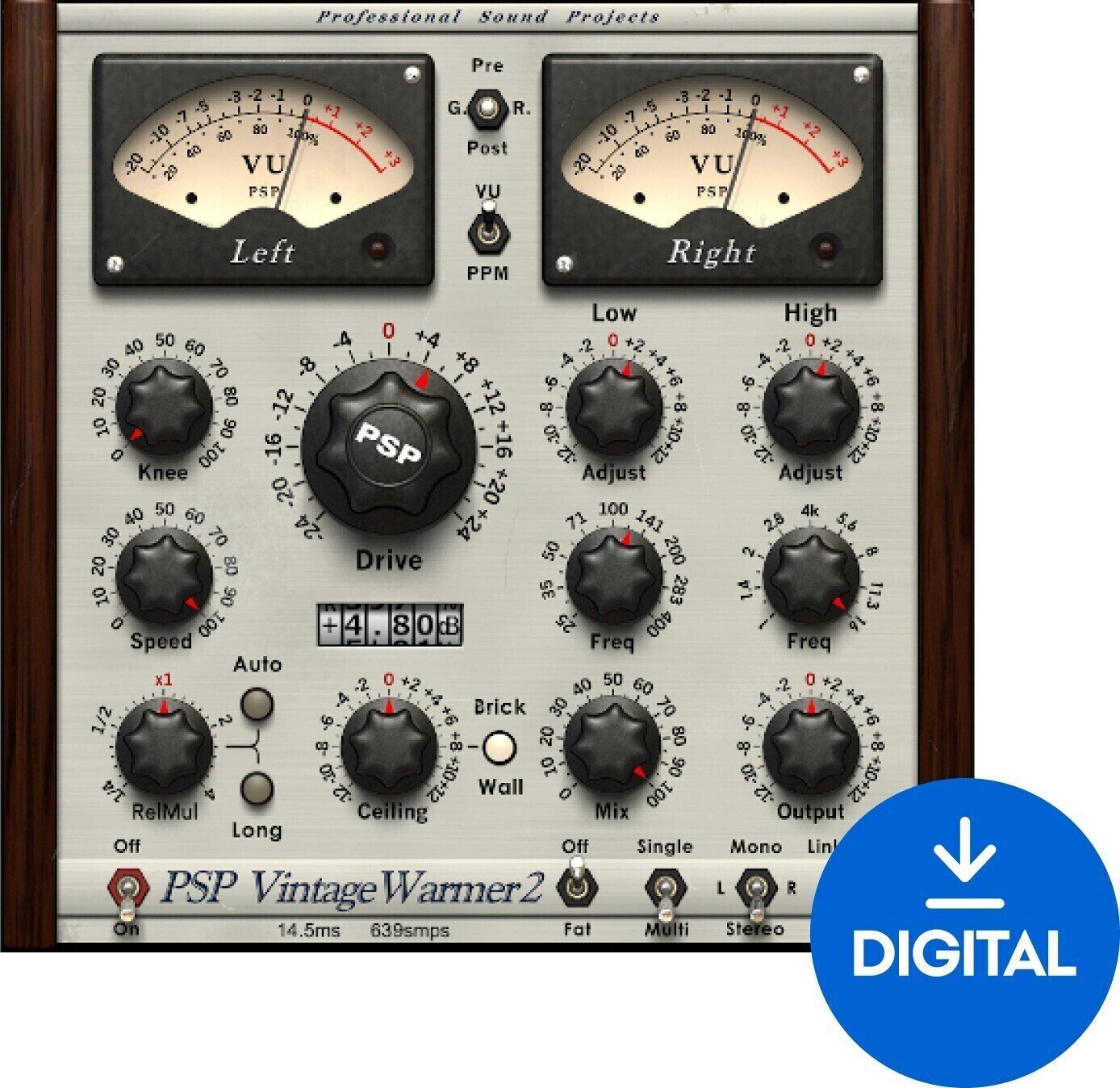 PSP Audioware Vintage Warmer 2 (Digitálny produkt)