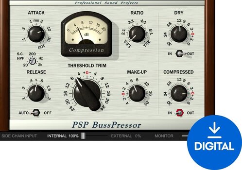 Studijski software plug-in efekt PSP Audioware BussPressor (Digitalni izdelek) - 1