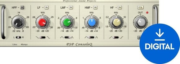 Studijski software plug-in efekt PSP Audioware ConsoleQ (Digitalni izdelek) - 1
