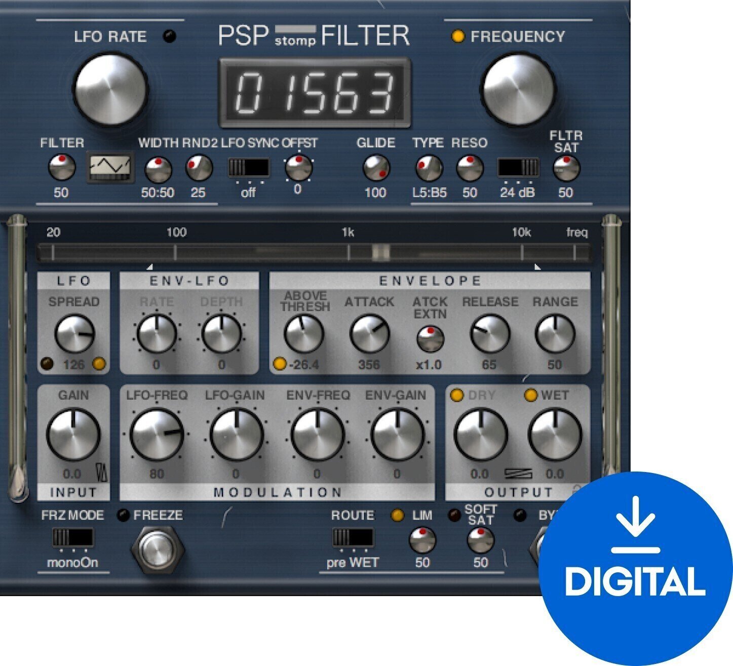 PSP Audioware StompFilter (Digitálny produkt)
