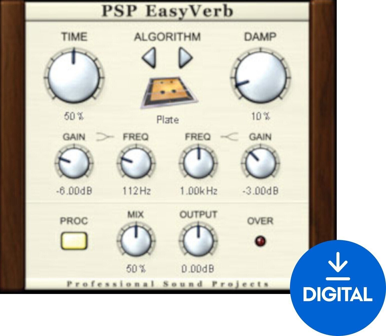 PSP Audioware EasyVerb (Digitálny produkt)