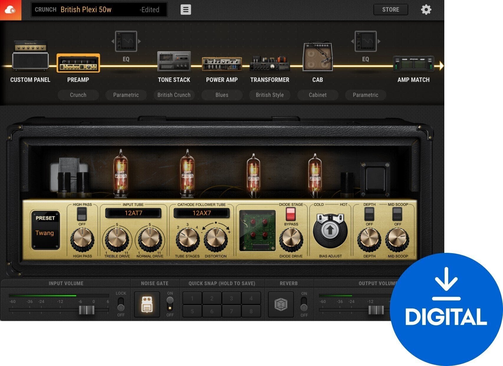 Software Plug-In FX-processor Positive Grid BIAS Amp 2 Professional (Digitalt produkt)