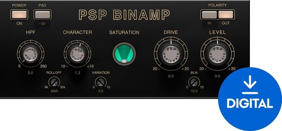 Студійне програмне забезпечення Plug-In ефект PSP Audioware PSP BinAmp (Цифровий товар) - 1