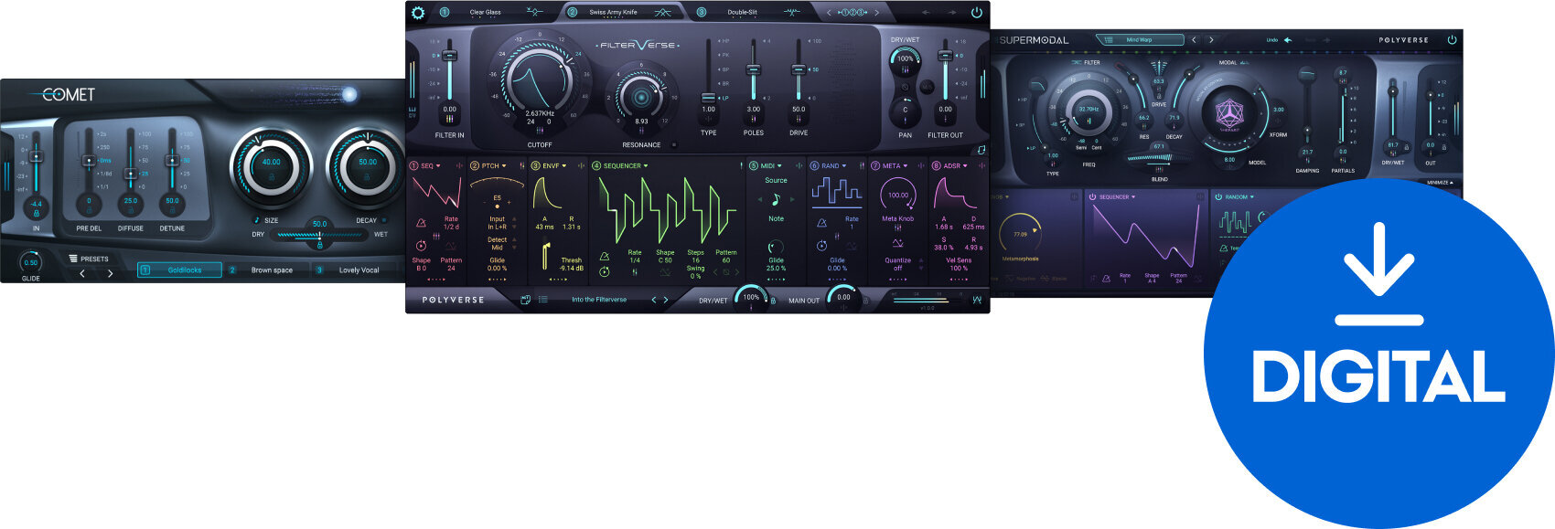 Štúdiový softwarový Plug-In efekt Polyverse FX Bundle (Digitálny produkt)