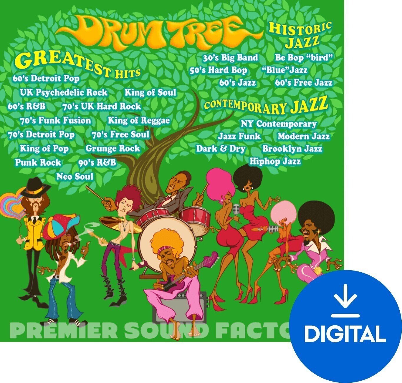 Soundlibraries für Sampler Premier Engineering Drum Tree (Digitales Produkt)