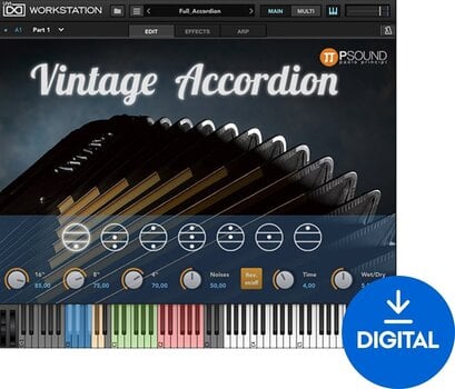 VST Instrument PSound Vintage Accordion (Цифровий товар) - 1