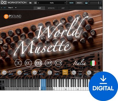 VST Instrument PSound World Musette (Digitalni proizvod) - 1