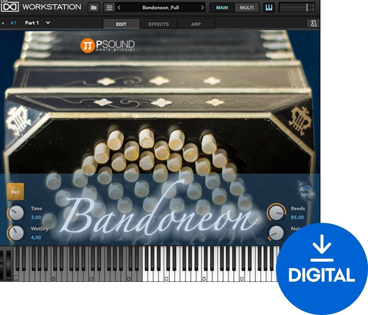 VST Instrument PSound Bandoneon (Digital product)