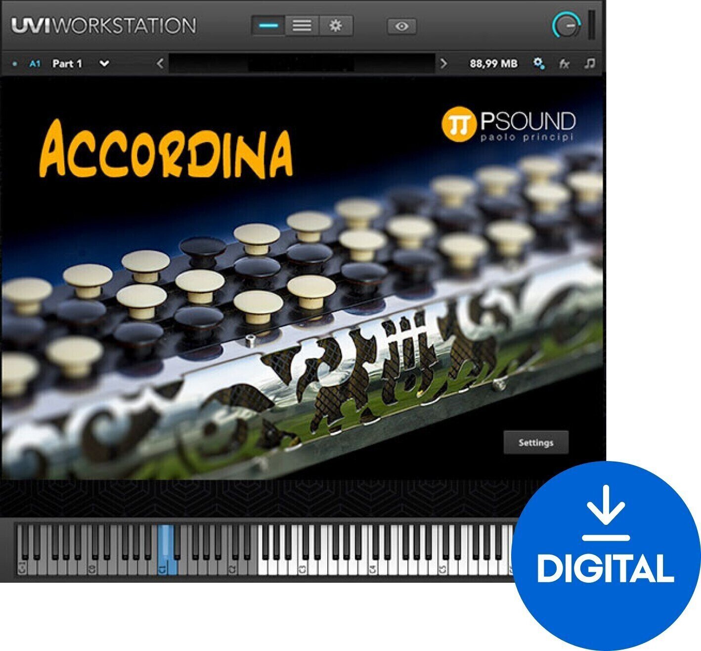 VST Instrument PSound Accordina (Digital product)