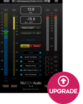 Update / Upgrade / Expansion Nugen Audio Mastercheck UPG (Digital product) - 1