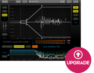 Update / Upgrade / Expansion Nugen Audio Monofilter > Monofilter V4 UPG (Digitales Produkt)