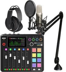 Microphone à condensateur pour studio Rode NT2-A Youtube & Podcast SET 6 Microphone à condensateur pour studio