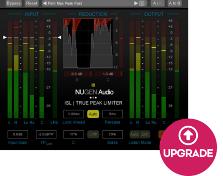 Update / Upgrade / Expansion Nugen Audio ISL w DSP (Extension) (Digitální produkt) - 1