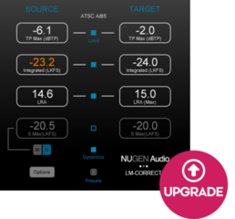 Update / Upgrade / Expansion Nugen Audio LM-Correct DynApt (Extension) (Digital product)