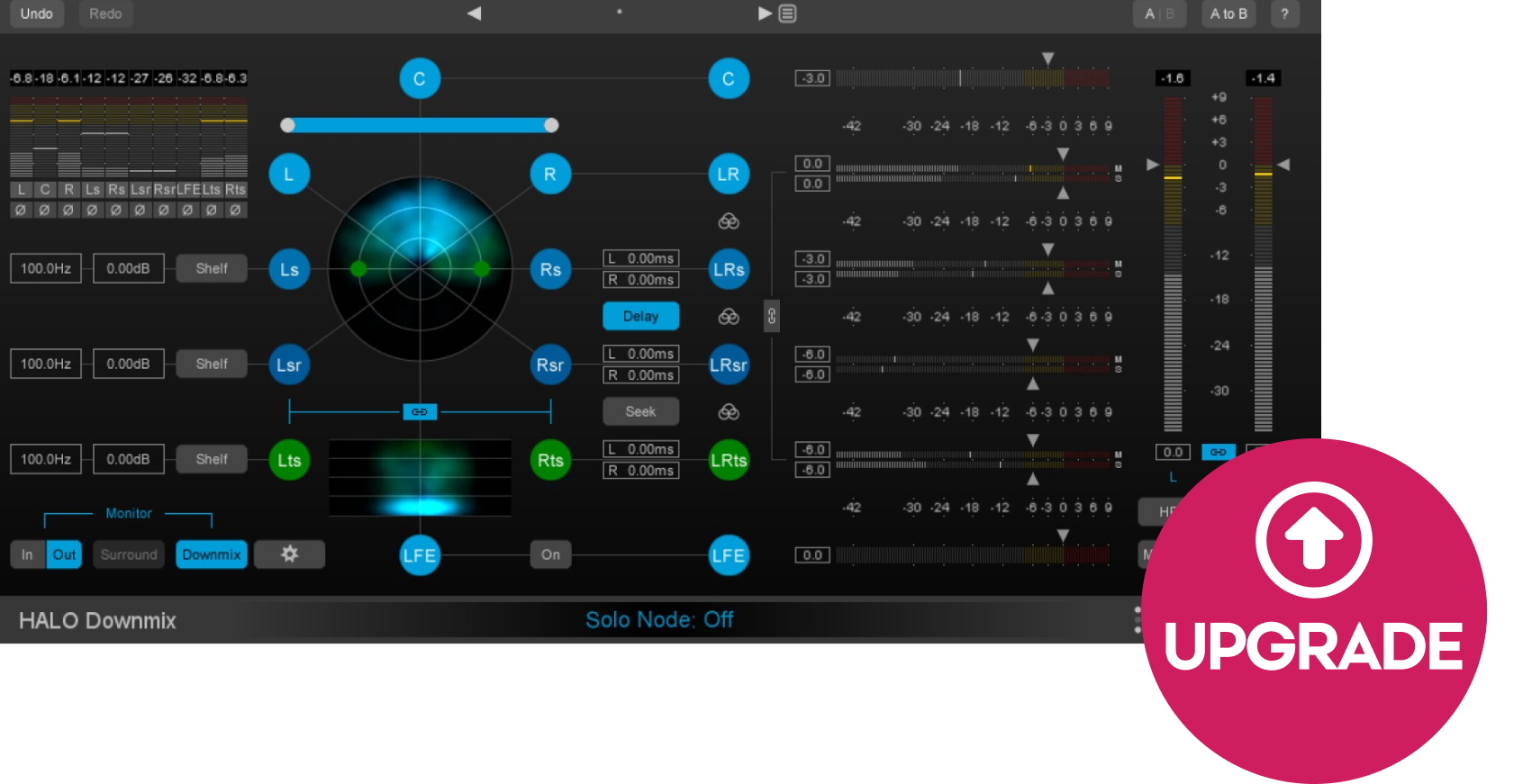 Update / Upgrade / Expansion Nugen Audio Halo Downmix w 3D (Extension) (Produs digital)