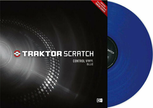 DVS/tidskod Native Instruments Traktor Scratch Pro Control Vinyl Blue - 1