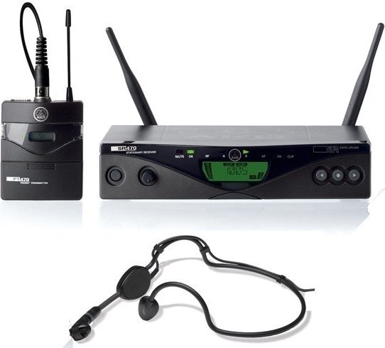 Wireless Headset AKG WMS470 Presenter Set B7: 500.1-530.5MHz