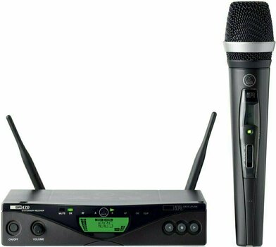 Conjunto de microfone de mão sem fios AKG WMS 470 VOCAL SET D5-B3A - 1