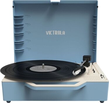 Portable turntable
 Victrola VSC-725SB Re-Spin Blue Portable turntable - 1