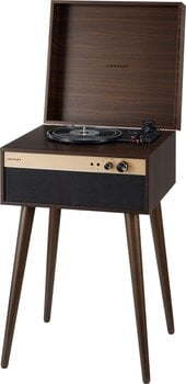 Retro-Plattenspieler Crosley Jasper Walnut Retro-Plattenspieler - 1