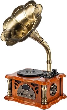 Ретро грамофон Latone The Classic Horn Phonograph Brown Ретро грамофон - 1
