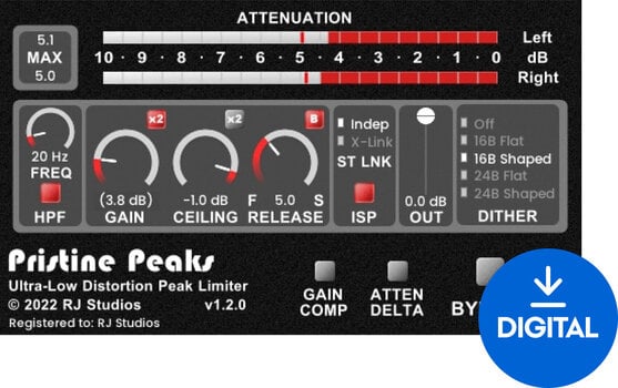 Programski Plug-In efekti Raising Jake Studios Pristine Peaks (Digitalni proizvod) - 1