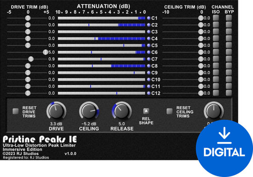 Oprogramowanie studyjne Plug-In efekt Raising Jake Studios Pristine Peaks IE (Produkt cyfrowy) - 1