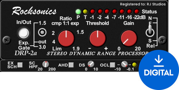 Студио софтуер Plug-In ефект Raising Jake Studios DRP2amkII (Дигитален продукт) - 1