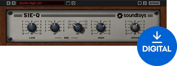 Virtuális effekt SoundToys Sie-Q 5 (Digitális termék) - 1