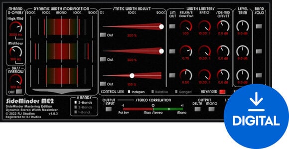 Студио софтуер Plug-In ефект Raising Jake Studios SideMinder ME2 (Дигитален продукт) - 1